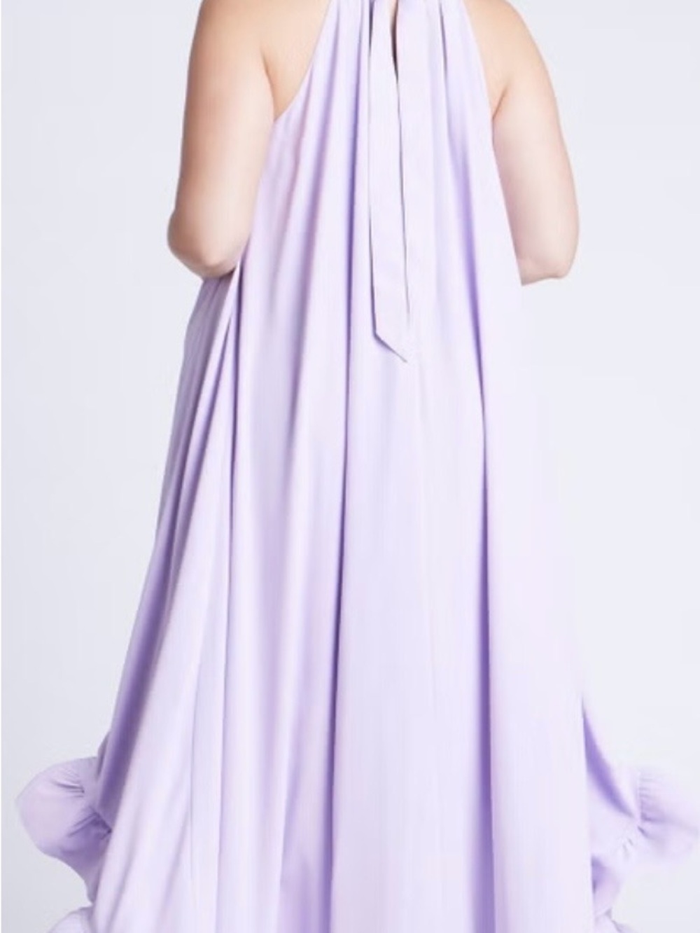 Eloquii Lilac Halter Dress - Picture 2 of 8